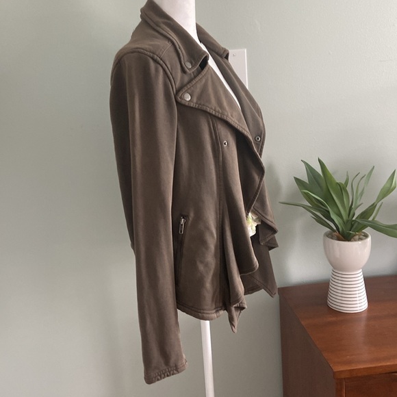 Anthropologie Hei Hei Super Warm Moto Jacket with Femme Details EUC size… - Picture 5 of 11